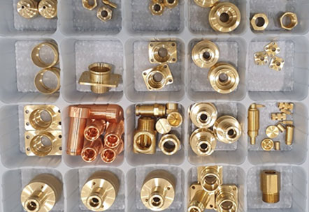 동및 쾌삭 황동봉을 이용한  가공 소재부품